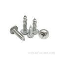 Stainless steel Cross Pan head tapping screw